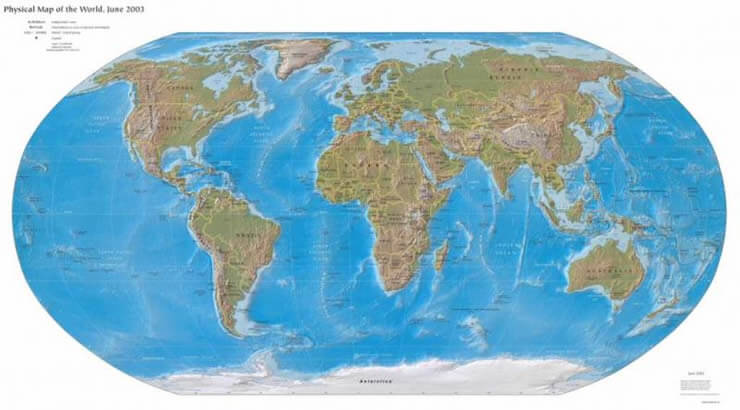 world map politics
