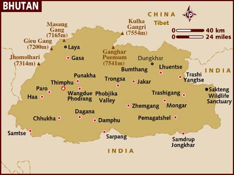 Thimphu map | Now Shop Time