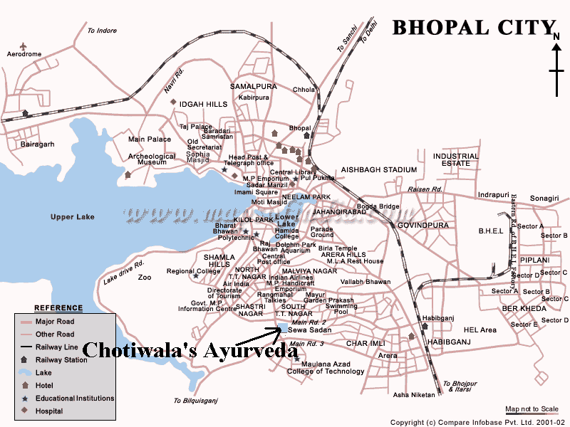 Bhopal Road Map