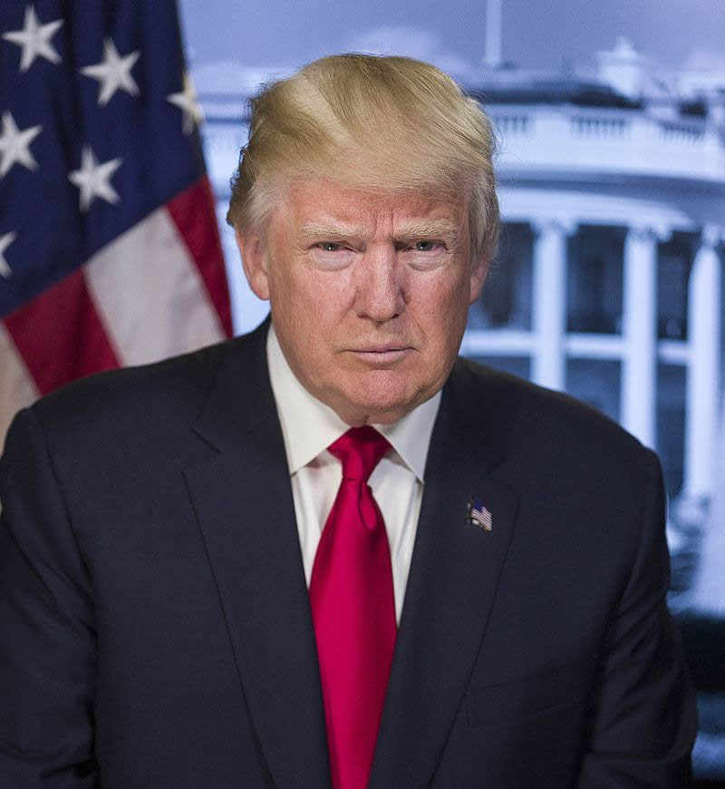 US President Donald Trump