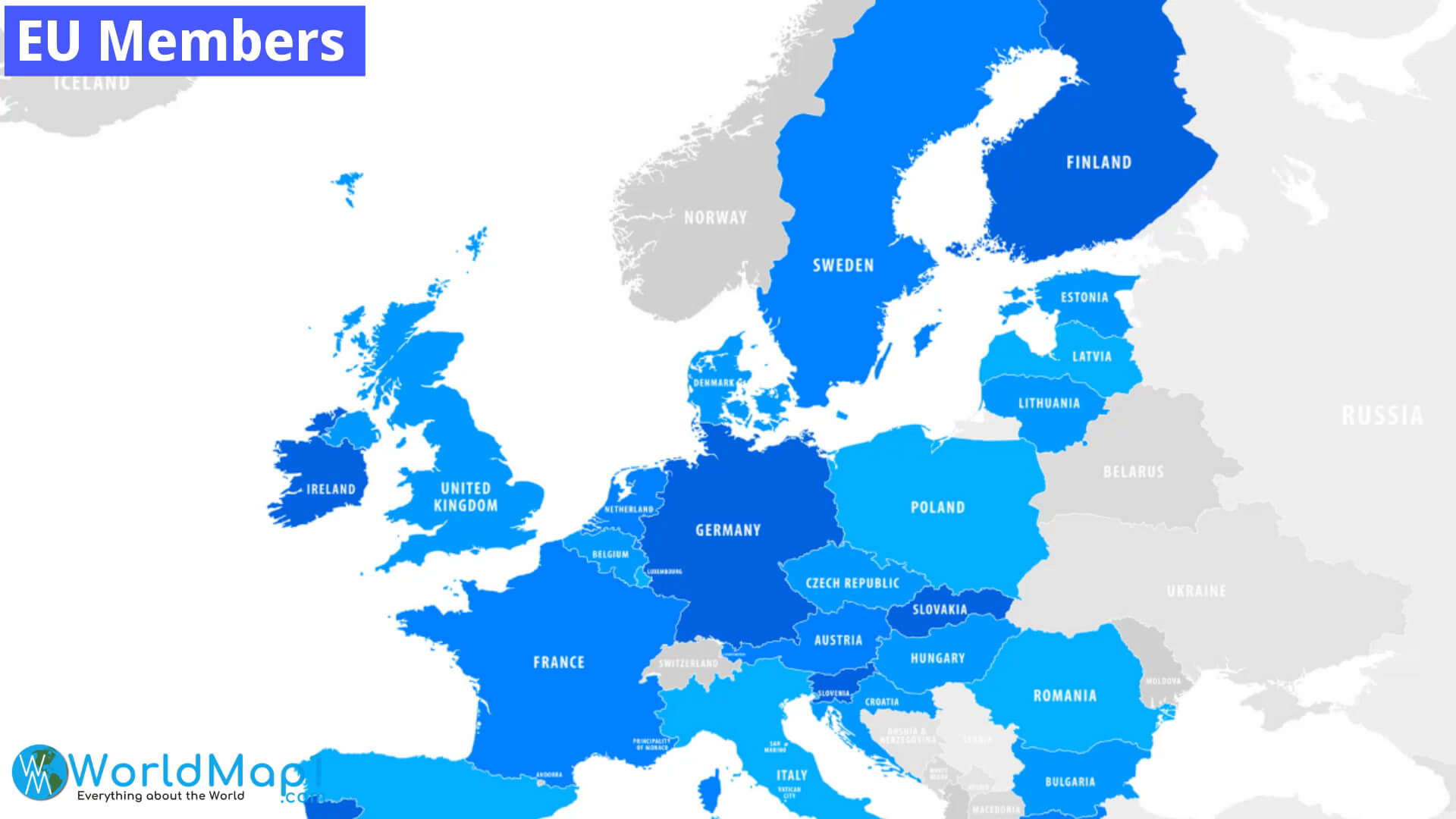 Which Countries Belong to the EU and European Union Expansio