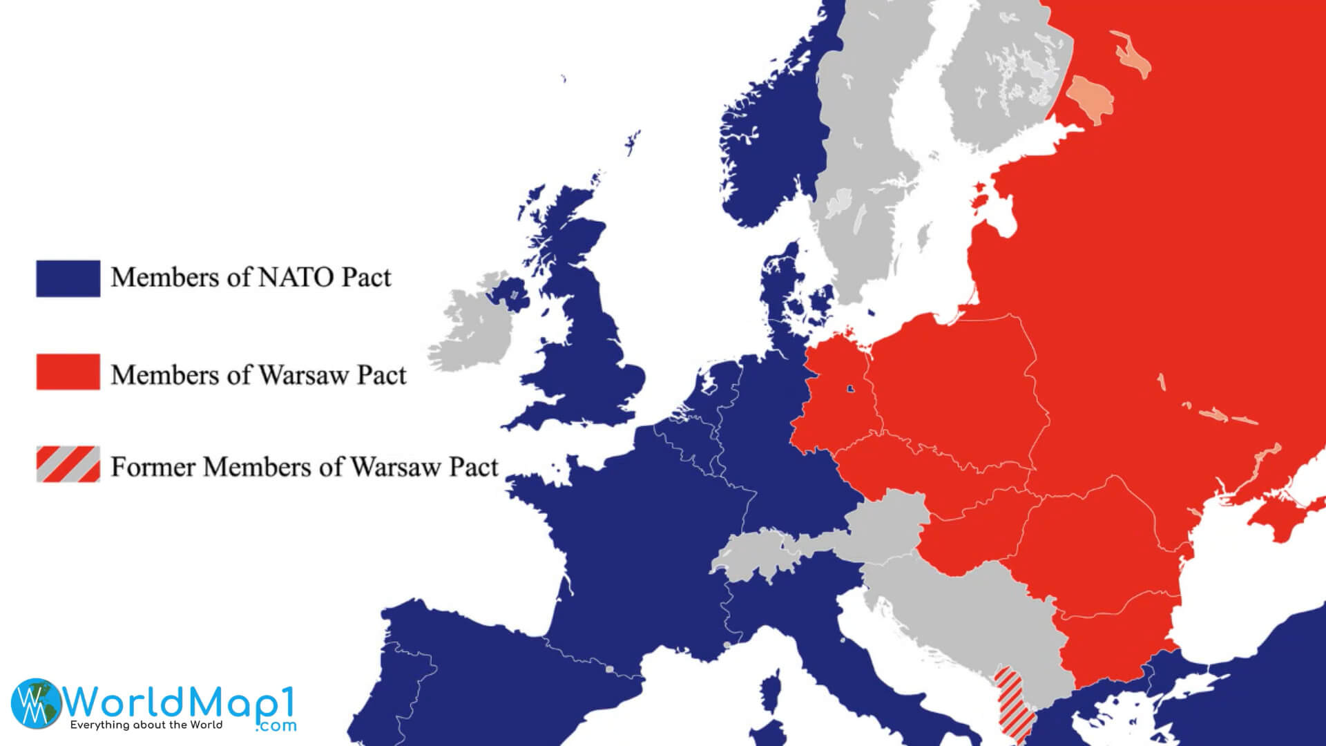 Which Countries are Members of NATO and Expansion in Years