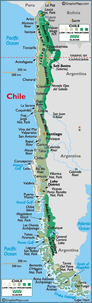 Puente Alto Map and Puente Alto Satellite Images