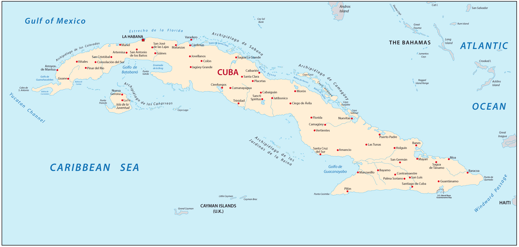 Cuba Map