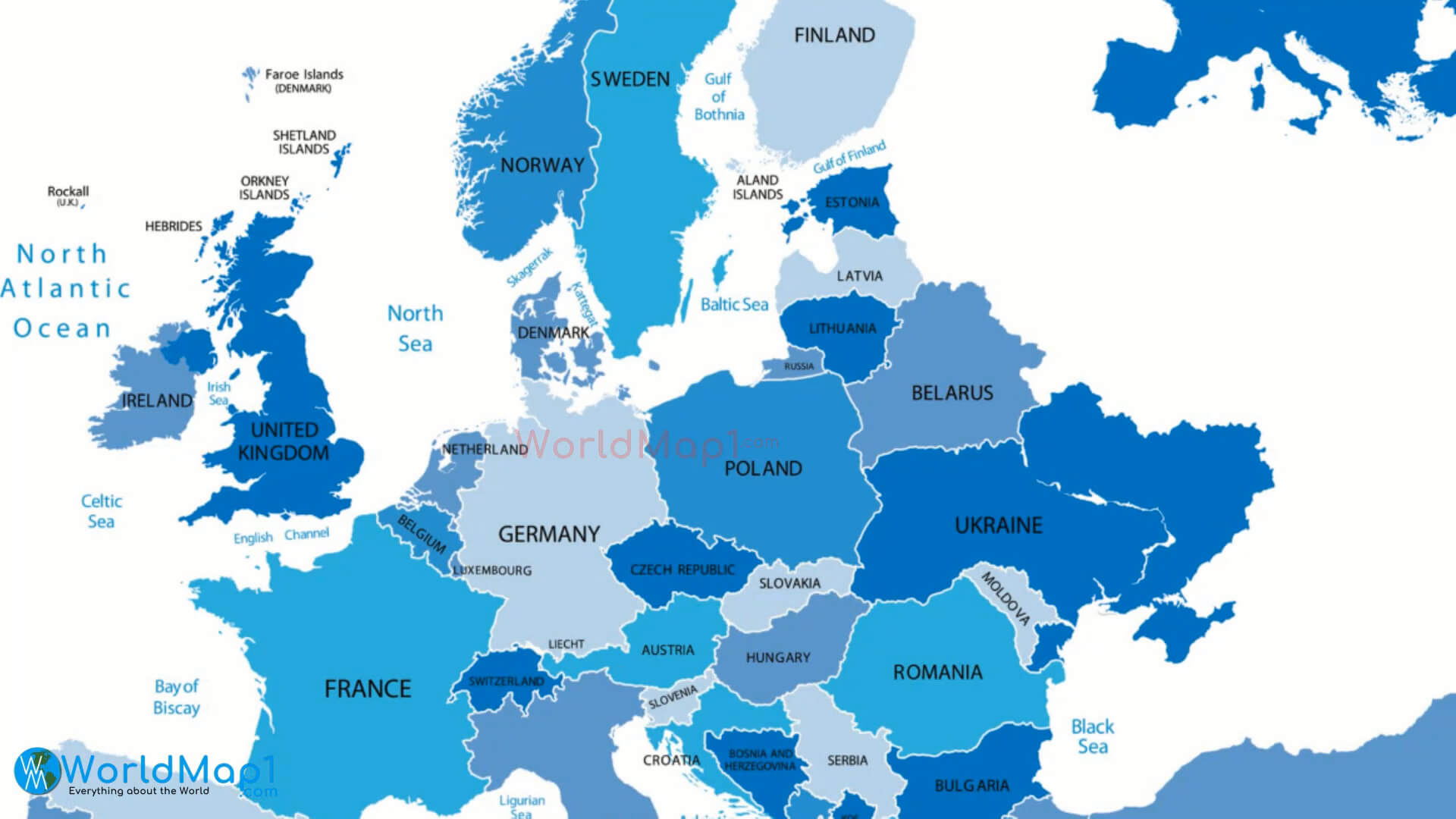 Europe Maps and Countries Map 5