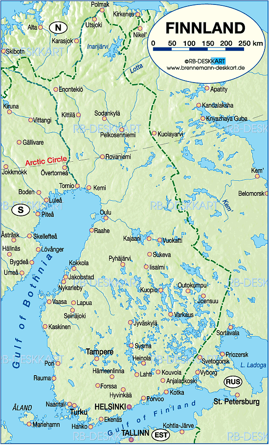 Vaasa Map and Vaasa Satellite Image