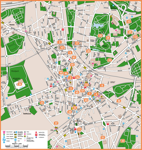 Bochum Map and Bochum Satellite Image