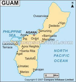 Guam Map - Guam