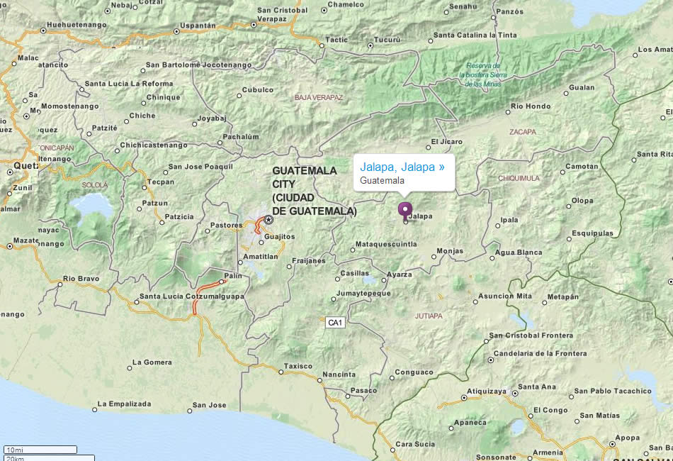 Jalapa Map and Jalapa Satellite Images