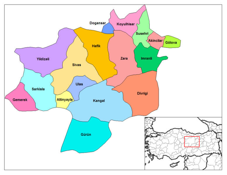 Altinyayla map