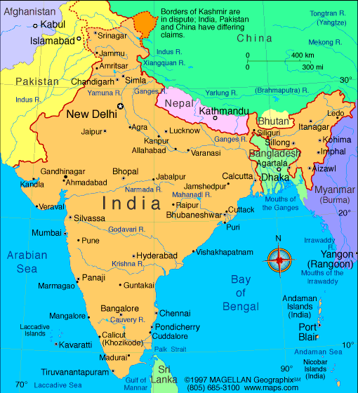 Satellite Map Of Patna Patna Map And Patna Satellite Image