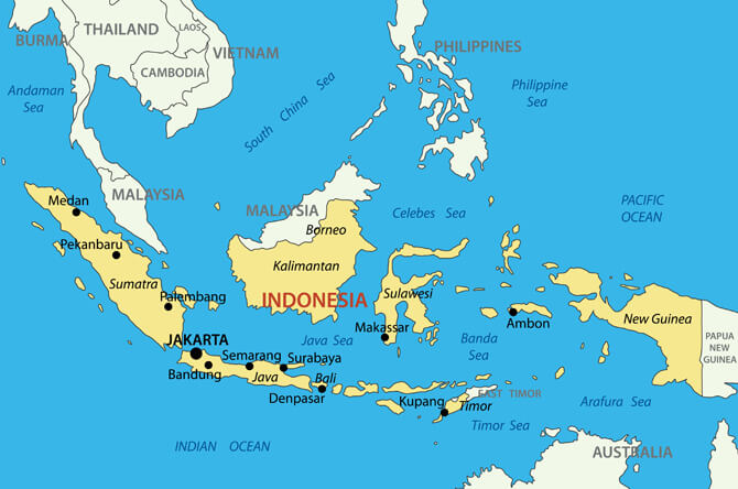 Map Indonesia