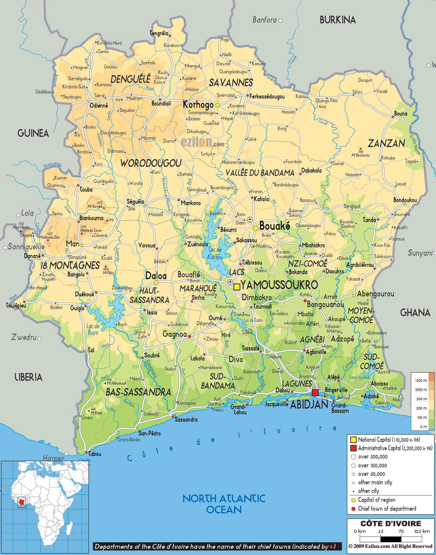 List of cities in Ivory Coast - Wikipedia