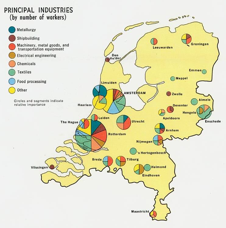 Netherlands Map And Netherlands Satellite Images
