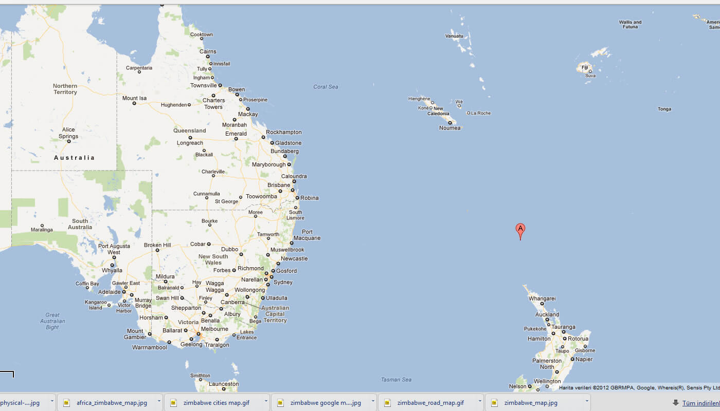 Norfolk Island Map And Norfolk Island Satellite Images