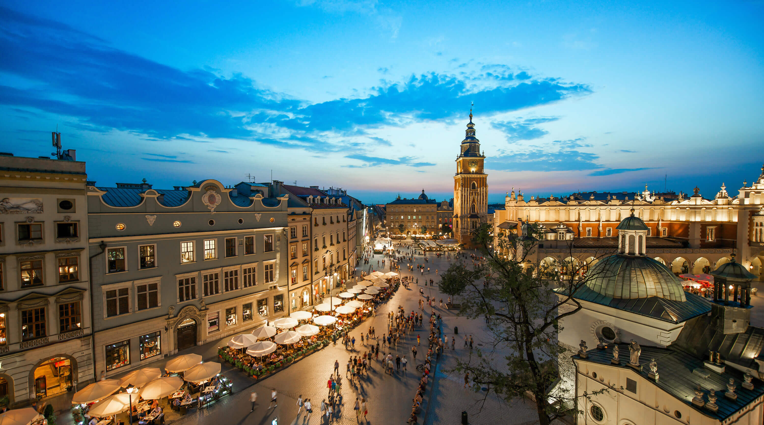 Night View, Krakow, Poland