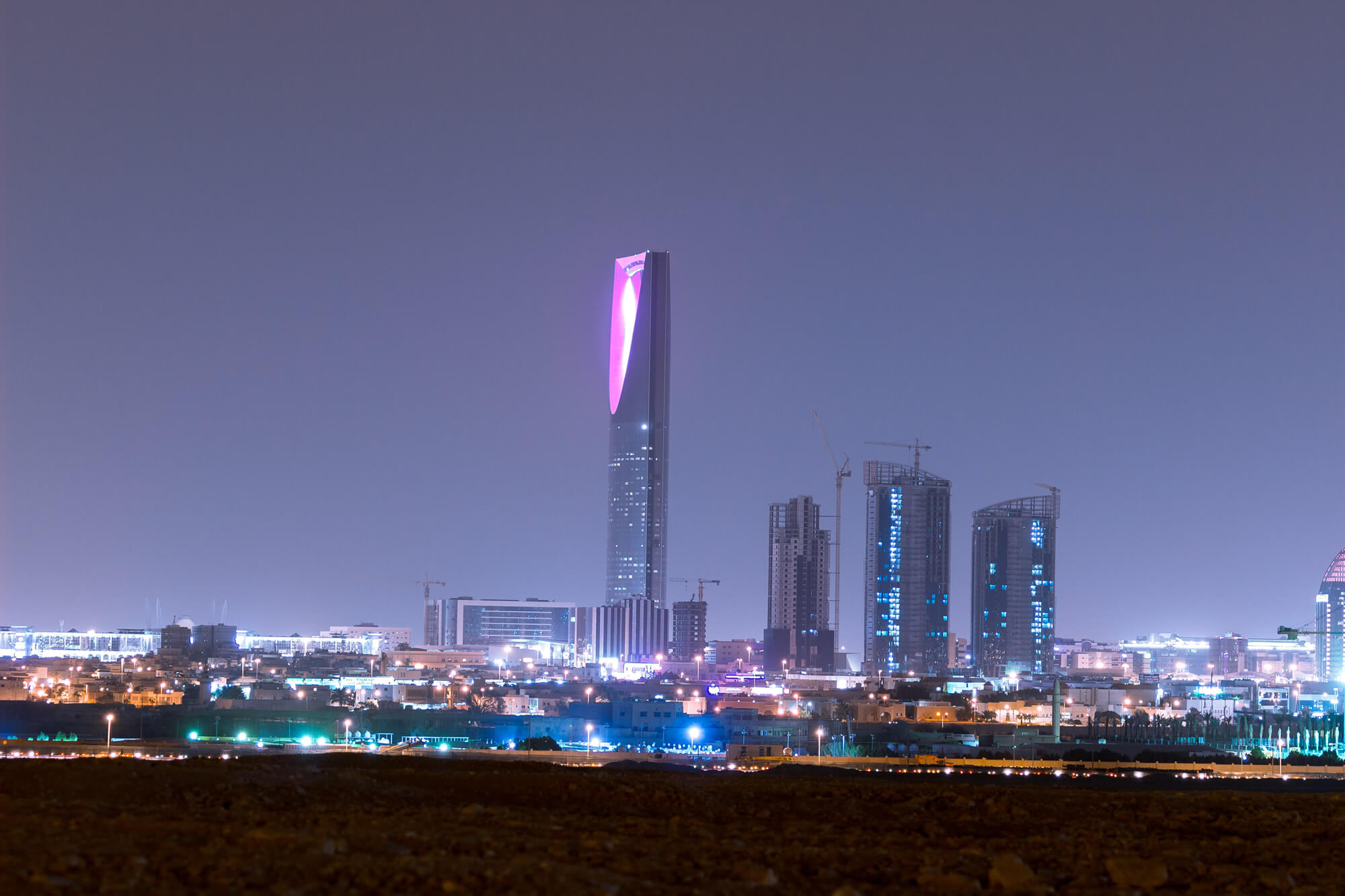 Riyadh Kingdom tower, Saudi Arabia