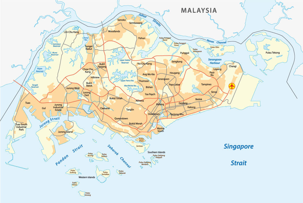 Singapore Map