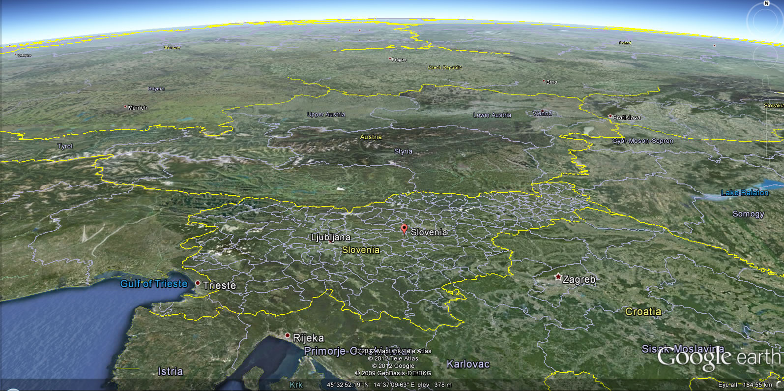 google maps slavania
