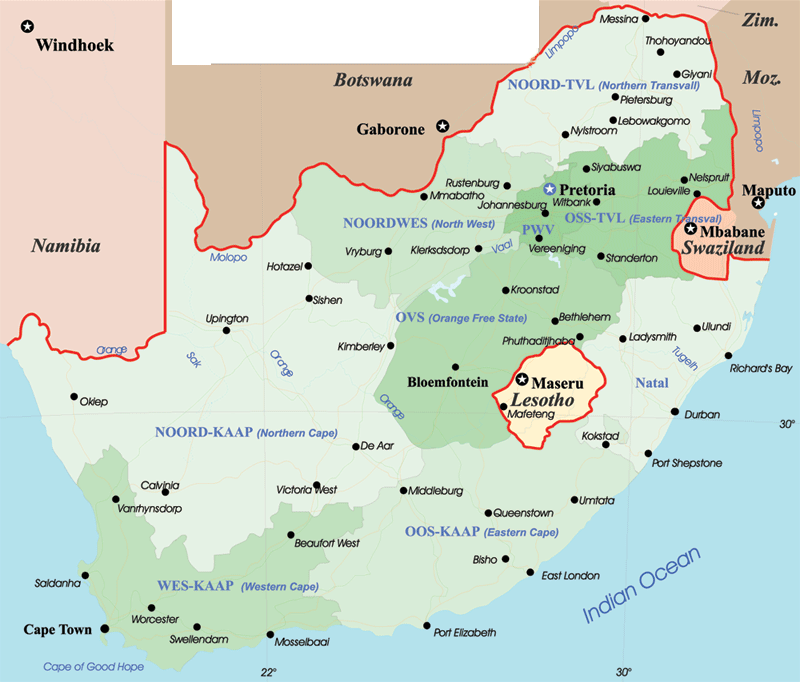 Newcastle South Africa Map And Newcastle South Africa