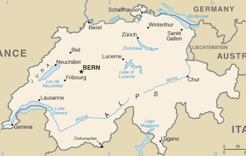 Fribourg Map and Fribourg Satellite Images