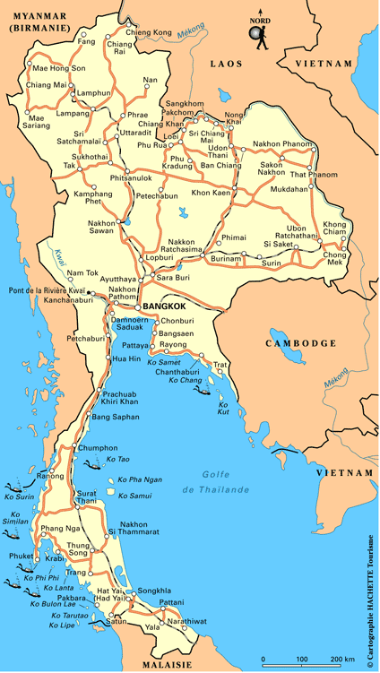 Thailand Road Map