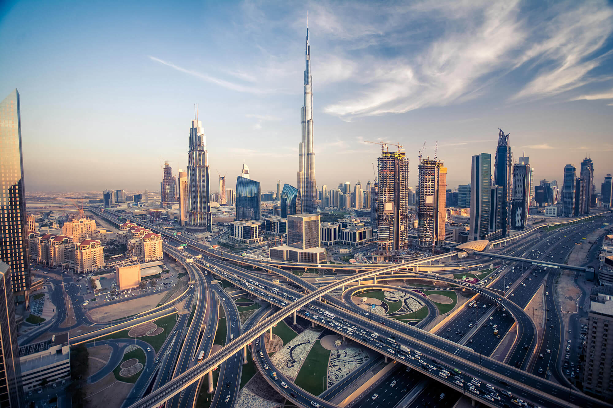 Dubai Busiest Highway