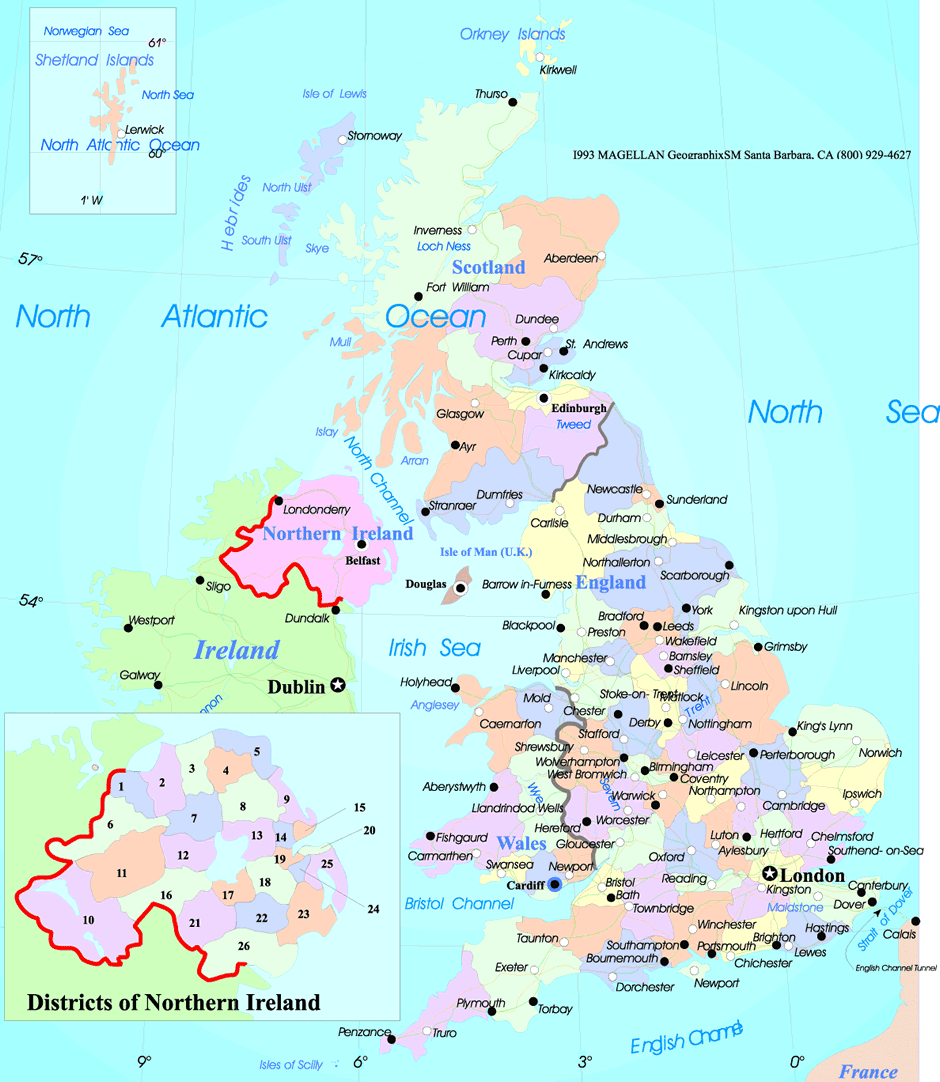 Stoke on Trent Map - United Kingdom