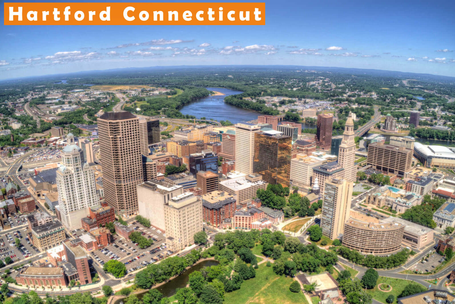 Hartford Connecticut Map