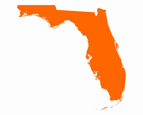 Florida Blank Map