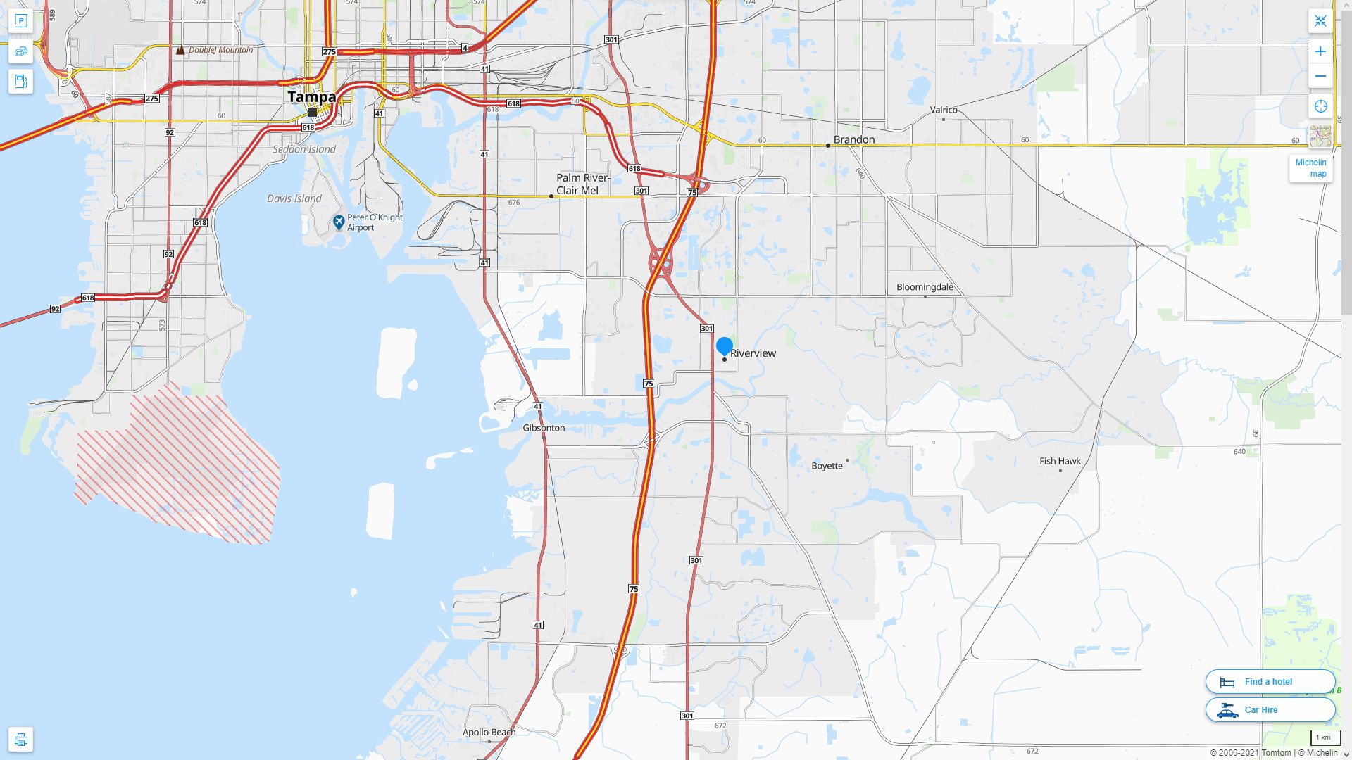 Riverview Florida Map - United States