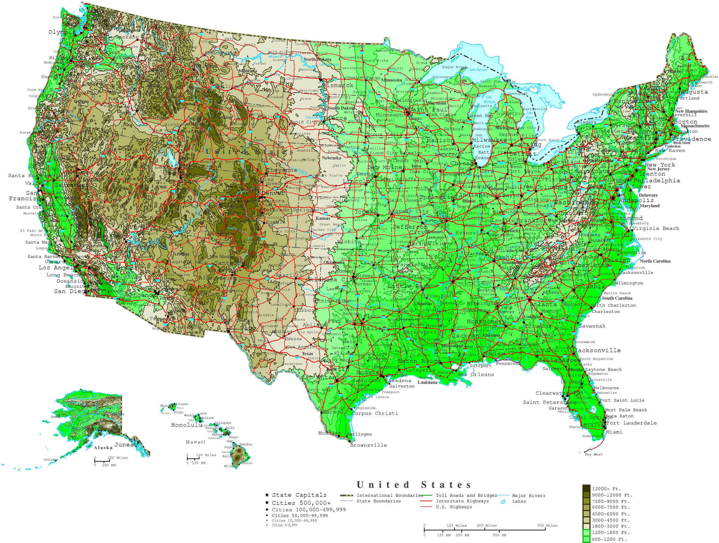 us population density interactive map
