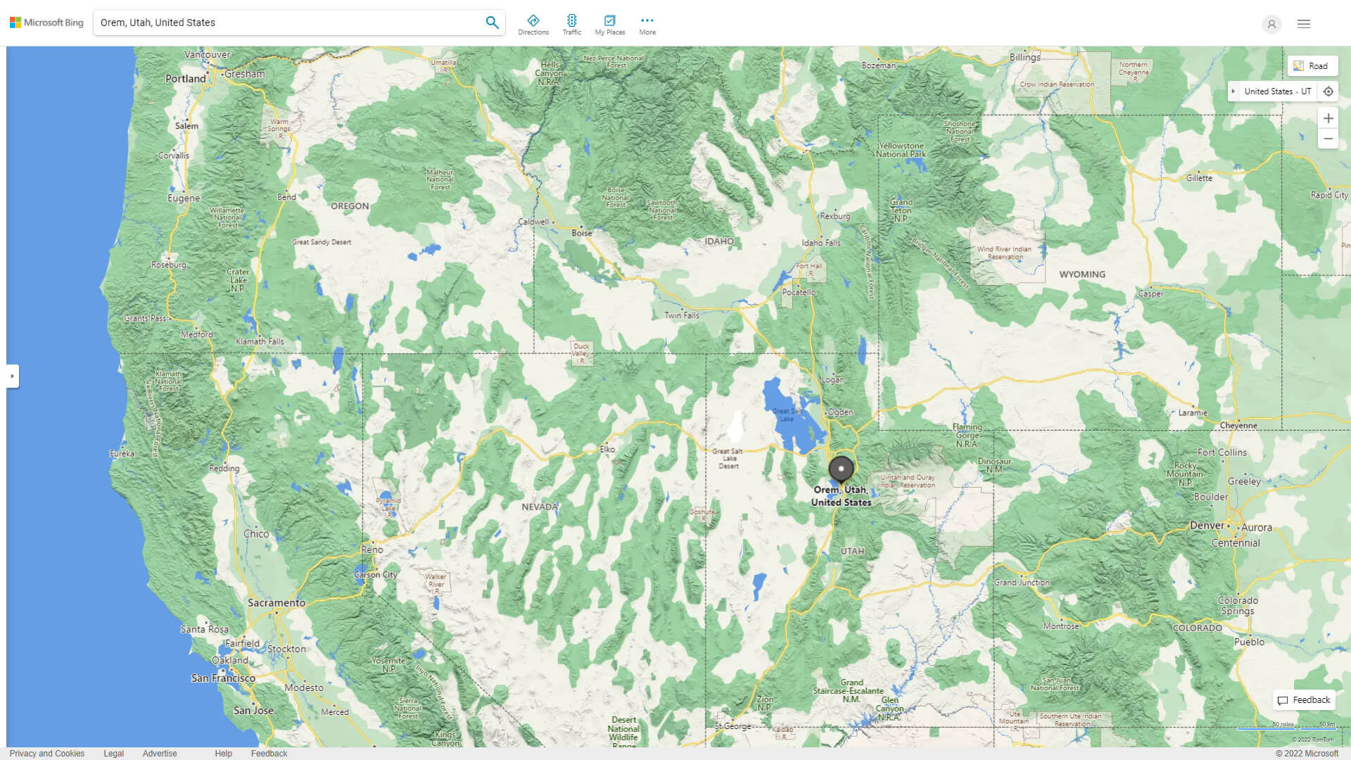 Orem Utah Map and Orem Utah Satellite Image