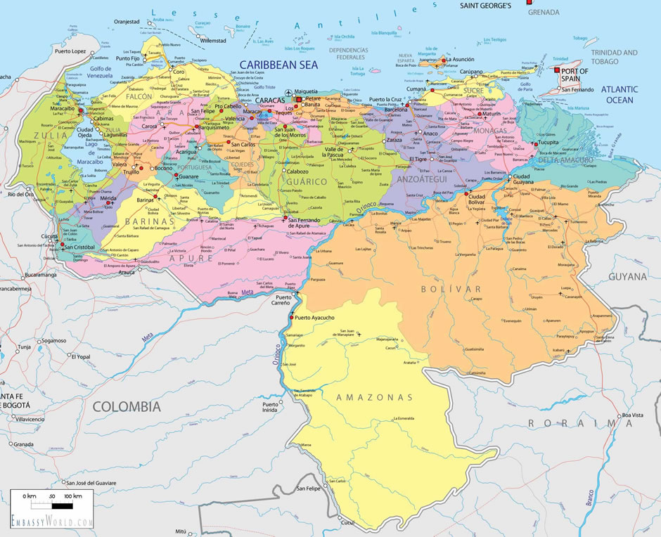 Cumana Map and Cumana Satellite Image