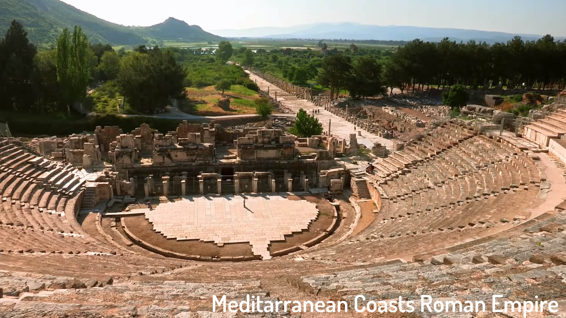 Meditarranean Coasts Roman Empire