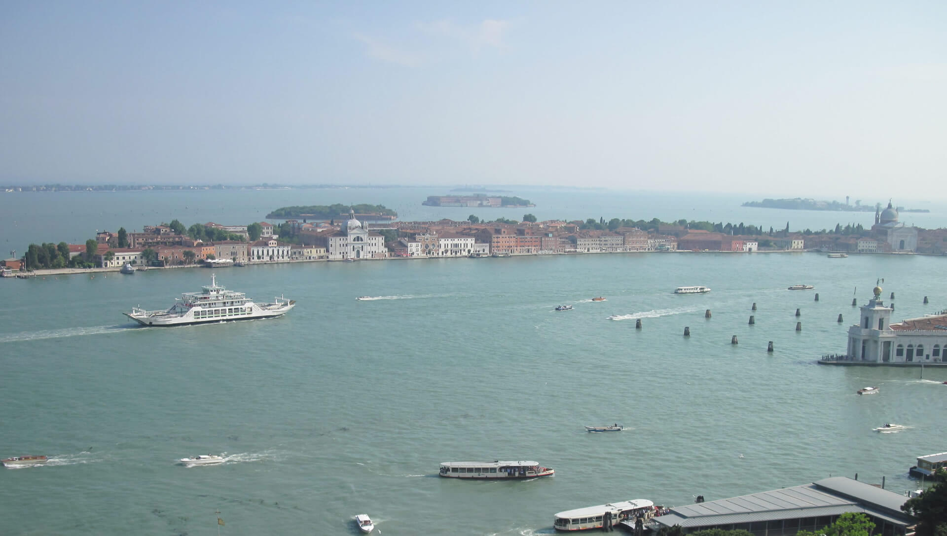 Giudecca Canal and St Mark's Campanile