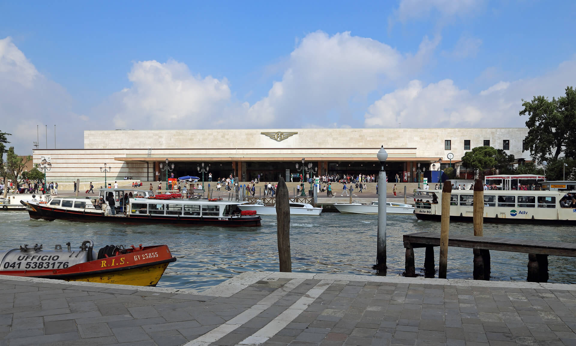 The Venice Santa Lucia station