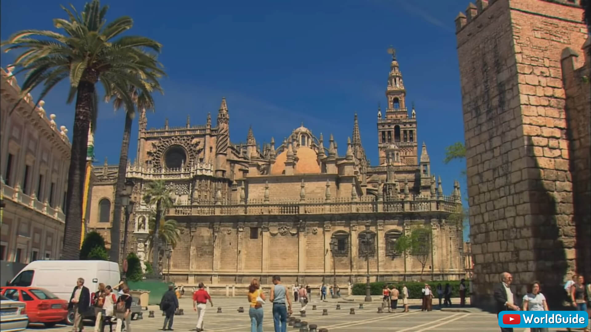 Santa Cruz Cathedral in Seville